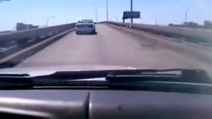 Drunk Cop On The Highway