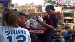 Beer Vendor Is Born To Pour Beer