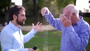 Slinky Defies Gravity