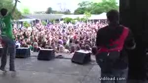 Stage Dive Turns Embarrassing