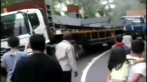 And Another Truck Tumbles Over