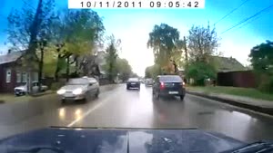 Uncareful Woman Get's Dragged By A Car