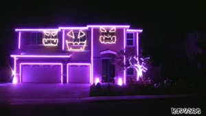 Awesome Halloween Light Show