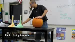 Exploding Pumpkin