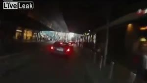 Cyclist Taken Down By Car