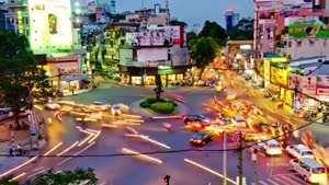 Beautiful Time Lapse Of Vietnam Traffic