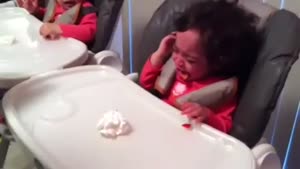 Little Girl Can't Stand Whipped Cream