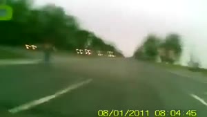 Woman Causes Crash