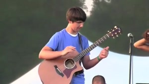 15 Year Old Kid Sure Knows How To Play Guitar