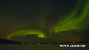 Polar Lights In Yllas, Lapland