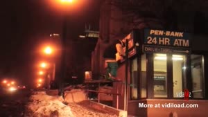 Skiing On The Street Fail