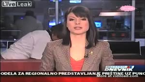 Cleaning On Live Television