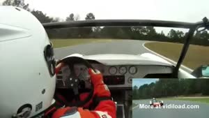 Race With A Vintage Car Ends In Crash