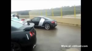 Audi R8 Parking Fail