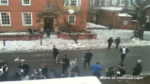 Snowball Fight Gone Wrong