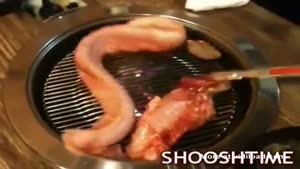 Koreans Cooking Live Eel