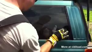 Smash A Car Window With Your Finger Tips