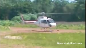 Helicopter Falls Apart