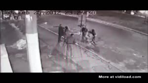 Street Sign Irritates Drunk Guy