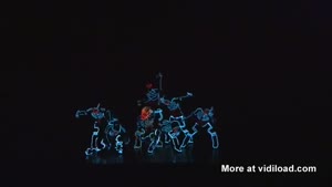 Amazing TRON Light Dance Show