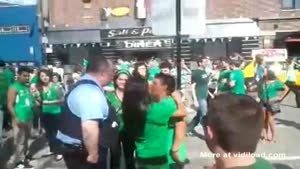 Douchebag Get's Owned By Fat Cop