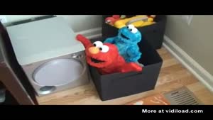 What Happens When You Put Elmo And Cookie Monster Together