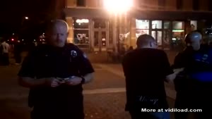 Man Get's Arrested For Being Pushed