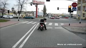 Scary Scooter Rider