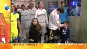 Goalkeeper Wipes Snot In Kids Face