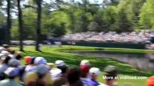 Golfer Skips Ball Off Water To Make A Hole-In-One