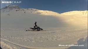 Group of snowmobile riders buried in avalanche
