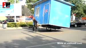 Guy Relocates His Cottage By Foot