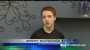 13 Year Old Kid Saves His Classmates