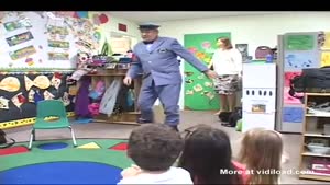 Purple Panda Visits An Elementary School