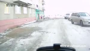 Little Girl Doesn't See Where She's Going