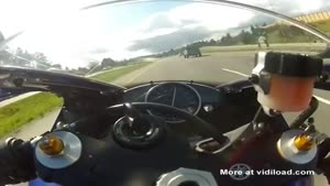 Motorcyclist Going 300kmh