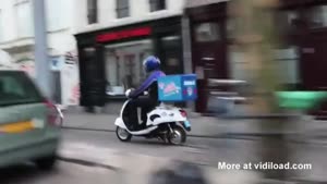 Talking Pizza Scooter