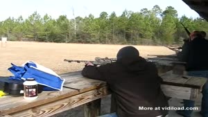 Rifle Explodes During Shooting