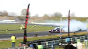 Tire Takes Out Photographer
