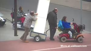 Moving With The Help Of A Mobility Scooter