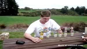 Guy Can't Handle Speed Drinking