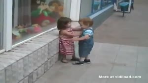 Little Girl Is Hard-To-Get