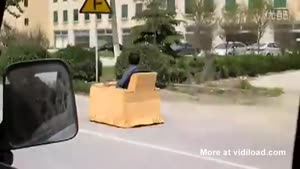 Strange Vehicle On The Highway