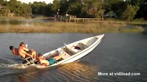 Boat Wheelie Turns Out To Be Big Mistake