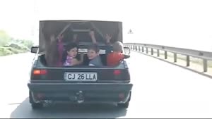 Taking The Kids To School In Romania