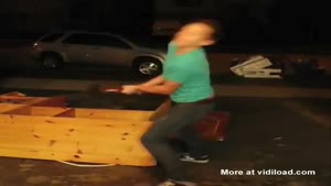 Attempt To Break Old Cabinet Fails