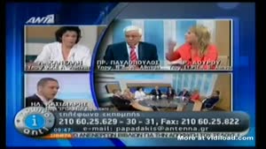 Greek Politician Turns Violent And Hits Woman