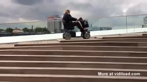 Grandpa Rides The Stairs