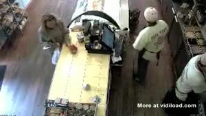 Woman Steals Tip Jar At Coffee Place