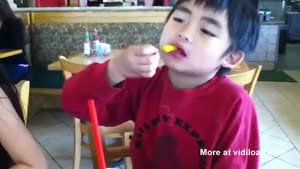 Toddler Eats Hot Pepper